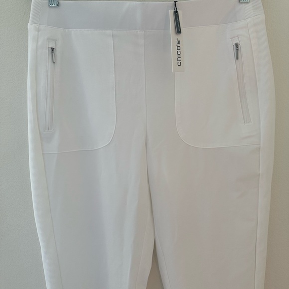 Chico's Zenergy Alabaster Pants - Picture 4 of 10